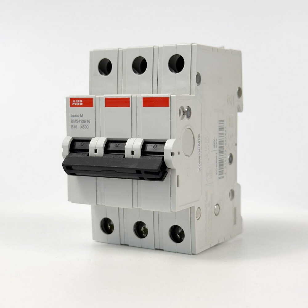 Автоматический выключатель ABB basic M 3P B16 ( 2CDS643041R0165 )